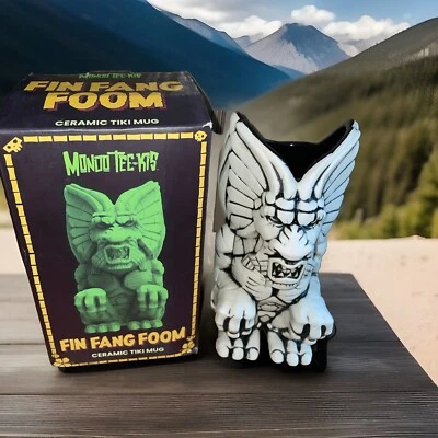 Nuevo en Paquete Marvel Comics Fin Fang Foom Tiki Taza MONDO Tee-kis Pluma y Tinta Variante Foto 1 de 4