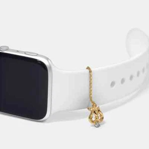 *Diamond Watch Accessory In 18Kt Yellow Gold 0.611 gram with Diamonds 0.0100 CT* - Picture 1 of 10