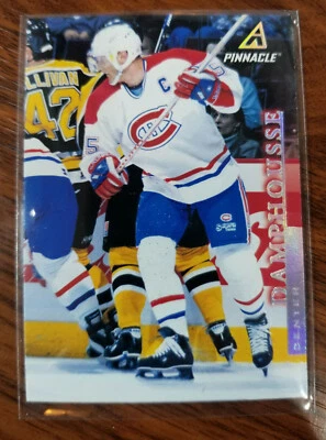 1997 pinnacle #85 vincent damphousse Canadians - Image 1 of 2