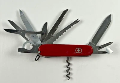 Victorinox Switzerland Stainless Rostfrei Swiss Army Knife Officer Suisse VTG - Image 1 of 4