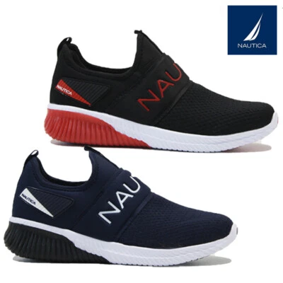 NAUTICA HERREN SLIPPER FREIZEIT WALKING RUNNING JOGGING SPORT GYM SNEAKER SCHUHE PUMPS GRÖßE
