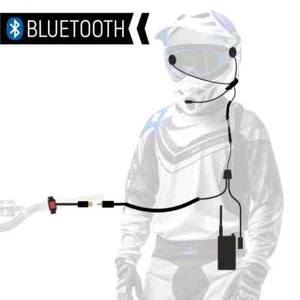 RUGGED BT2 Moto Kit w/o Radio - Bluetooth Headset, Wiring Harness, Push to Talk - Zdjęcie 1 z 12