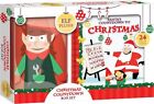 Ensemble cadeau compte à rebours de Noël : livre de contes et jouet en peluche elfe (produit multimédia mixte)