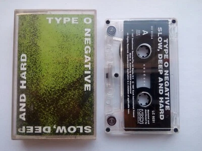 Type O Negative ‎- Slow, Deep And Hard Cassette [Koch International/Roadrunner] - Image 1 of 4