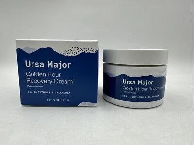 Crema hidratante facial Ursa Major Golden Hour crema de recuperación vegana facial diaria 1,57 oz Foto 1 de 4