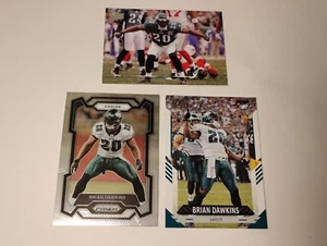 Lote de 3 cartas de Brian Dawkins Philadelphia Eagles - Imagen 1 de 3