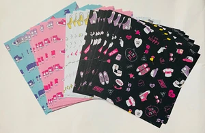 Daiso Origami Sneaker Design 80 Sheets Double Sided 5.9 x 5.9 Inches - Picture 1 of 4