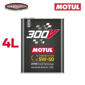 4 litri MOTUL 300V COMPETITION 5W-50 5W50 OLIO MOTORE AUTO DA COMPETIZIONE 4T - Foto 1 di 1
