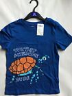 Baby Boys Royal Blue T Shirt with Turtley Awesome Dude and Turtle detail