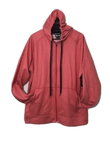 Cascade Sport Performance Men's Full Zip Hoodie Sweater Size Large Red - Picture 1 of 11