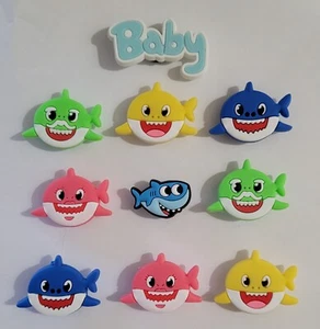 10 pcs. Baby Shark shoe charms for crocs - Picture 1 of 1