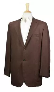 Kiton Men's Fleece Woven 100% Cashmere Sport Coat Blazer Jacket 44 L MINT - Picture 1 of 10