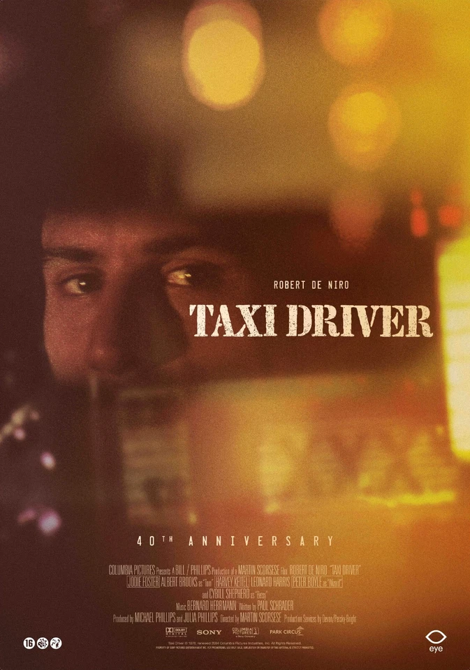 Taxi Driver movie poster (c) : 11" x 17" - Robert De Niro, Martin Scorsese
