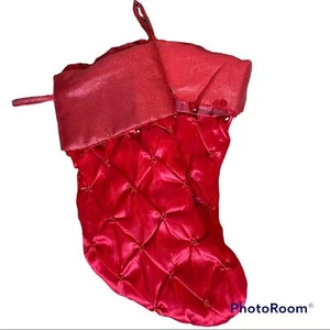 Medias de Navidad con borla Red Jewel - Imagen 1 de 4