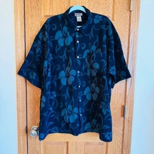 Alpine Design Men's 2XL Floral Hawaiian Shirt Short Sleeve Resort Style Cruise - Picture 1 of 6