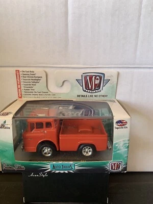 M2 Machines 60 1960 Ford C-600 Truck Auto-Trucks Collectible R34 15-41 Orang - Image 1 of 2