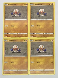 POKEMON TCG Chilling Reign CLOBBOPUS x4 4x Juego Común #091/198 Paquete ¡Fresco! - Imagen 1 de 1