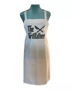 Grembiule da uomo ex grande leggero ""The Grillfather"" chef~griglia~cucina~papà~regalo - Foto 1 di 1