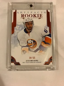 2017-18 Artifacts JOSH HO-SANG Orange RC #176 28/55 - Picture 1 of 2