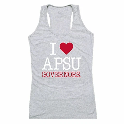 APSU Austin Peay State University Governors Womens Love Tank Top Tee T-Shirt Cover
