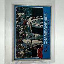 1981 Topps 1980 N.L. Championships NLCS Baseball Card #402 NM-Mint FREE SHIPPING
