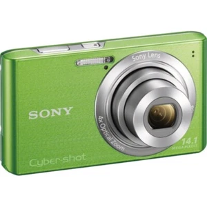 Sony Cyber Shot DSC-W610 14.1MP 4.0x Optical Zoom Digital Camera Green 85% New - Picture 1 of 12