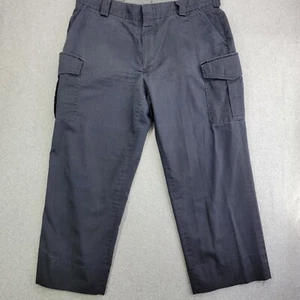 Blauer Tactical Pants Mens 38x30 Navy Blue Cargo Pockets Straight utility 8810X - Picture 1 of 18