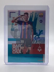 JUEGO DE EQUIPO TOPPS BARCELONA 2022/23 PARALELO NUESTRA CIUDAD ESTANIS PEDROLA 108/175 - Imagen 1 de 2