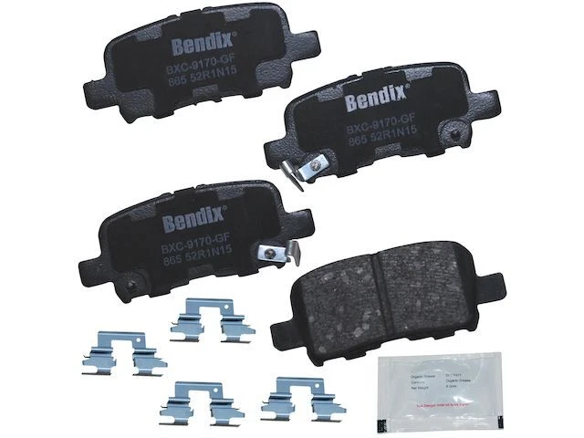 For 2003-2008 Honda Pilot Brake Pad Set Rear Bendix 21294PTWY 2004 2005 2006 — 第 1/2 张图片