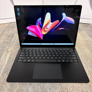Microsoft Surface 13.5" Laptop 4 i7-1185G7 1TB SSD 32GB Win11 TOUCH Black - Picture 1 of 5