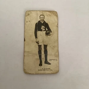 1924 Pals Periodical Australian Sportsmen- H Clover- Carlton FC L - Picture 1 of 2