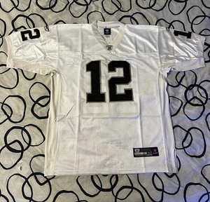 Ken Stabler #12 | Reebok No Team | Maillot NFL On Field | Neuf avec étiquettes - Photo 1/6