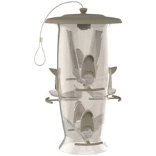 22In Abundance Feeder, Medium, Clear / Gray