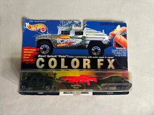 Vintage Hot Wheels Color FX Military Machines Mattel Hummer Big Bertha Tank - Bild 1 von 2
