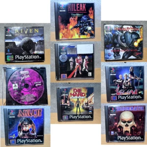 Sony Playstation 1, PS1, PS 1, Spiele, Auswahl, PS One, Tomb Raider, Sportspiel - Bild 1 von 95