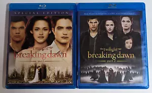 The Twilight Saga Breaking Dawn Parts 1 & 2 Special Edition Blu-ray - Picture 1 of 5