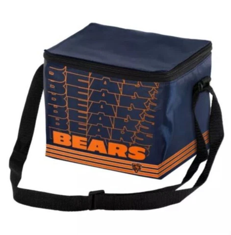 Chicago Bears NFL Insulated Lunch Bag Cooler 12 pack Cover