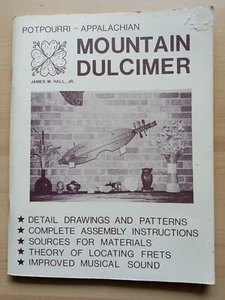 Rare Book by James M Hall Jr Potpourri - Appalachian Mountain Dulcimer - Bild 1 von 3