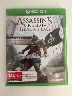 ASSASSINS CREED 4 BLACK FLAG SPECIAL EDITION XBOX ONE - INC MANUAL - FREE POST  - Image 1 of 2