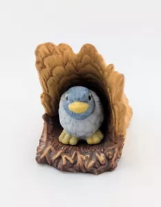 Vintage 1984 Woodland Surprises Bluebird Figurine Franklin Mint Jacqueline Smith - Picture 1 of 6