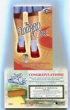 THE WIZARD OF OZ  PROP RELIC CARD AUTHENTIC PIECE OF YELLOW BRICK YBL1