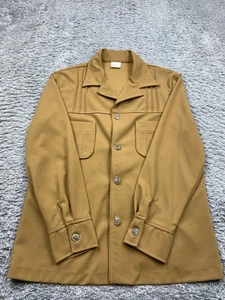 Vtg Sears Kings Road Jacket Men 44 Brown Western Leisure Heavyweight Barn Coat - Picture 1 of 10