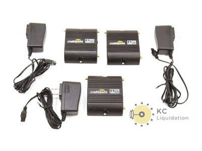Lot 3x Cradlepoint IBR200-10M-B-AT Wireless Router - Image 1 of 4