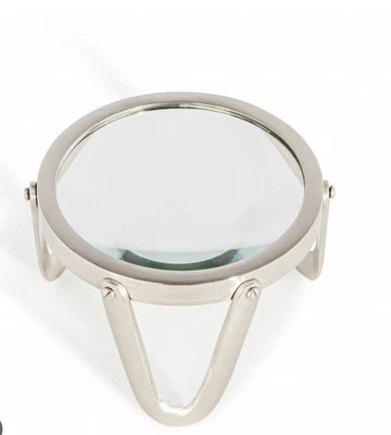 Lupa de escritorio de peltre modelos auténticos 3" número de modelo AC047 Foto 1 de 2