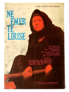 1987 Albanian Movie Poster – Ne Emer Te Lirise / In Name of Freedom – War Horror - Picture 1 of 2