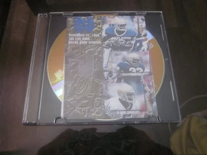 1998 LSU TIGERS @ NOTRE DAME FOOTBALL GAME DVD - Imagen 1 de 1