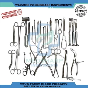 Basic Orthopedic Surgery Kit German Orthopedic Surgical instruments Set of 25 PC - Picture 1 of 3