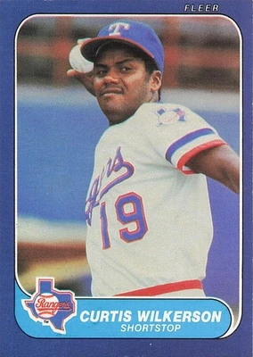 1986 Fleer - Curtis Wilkerson #577 NM - Image 1 of 2