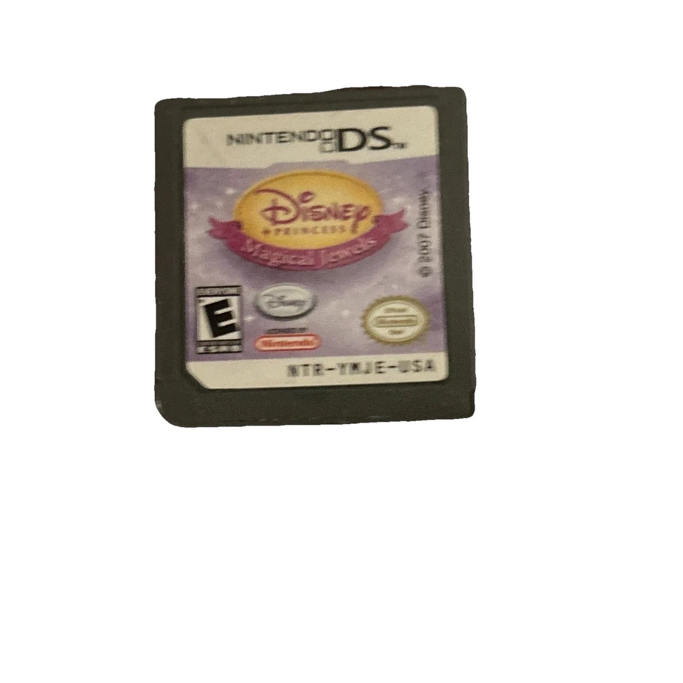 迪士尼公主:魔法珠宝(任天堂 DS 2007)卡带仅测试工作 — 第 1/1 张图片