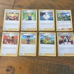 8x Pokémon Karten Trainer Konvolut - Doctor Melony Poke Kid Sordward Hop Schulmädchen - Bild 1 von 6
